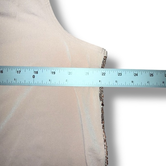 NWT LANE BRYANT Sequin Knit & Woven Tank - Rose Gold 18/20 - Picture 12 of 16